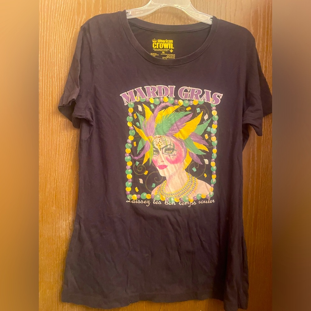 1993 Vtg American Crown Mardi Gras New Orleans Women's XL T Shirt
